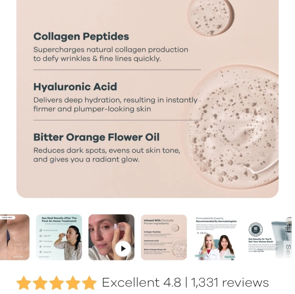 Seranova Microneedling Infusion Kit - 3 Month Supply - Picture 2 of 5